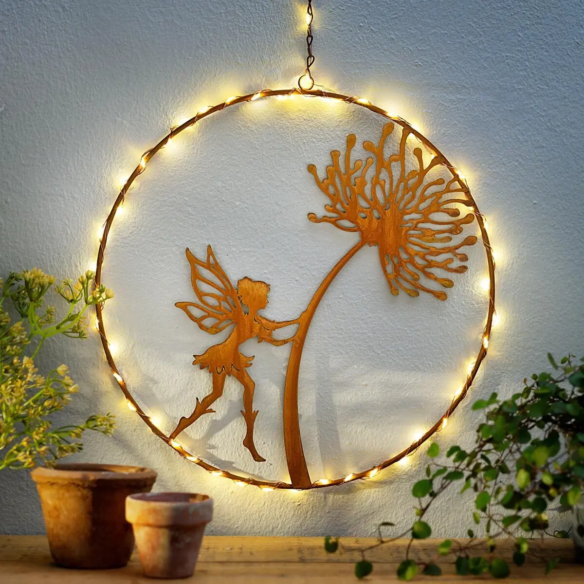 Weltbild LED Závěsná dekorace Víla s pampeliškou