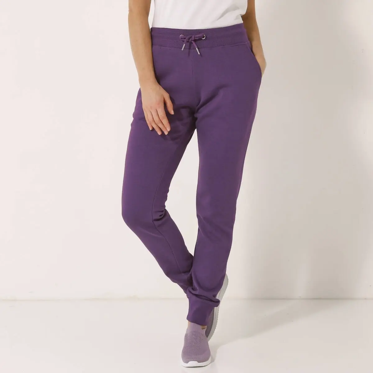 Moltonové jogging sportovní kalhoty