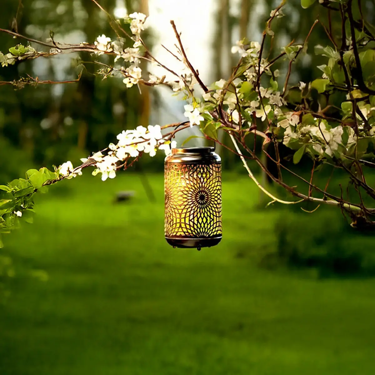 Solární lampa GOLD DESIGN