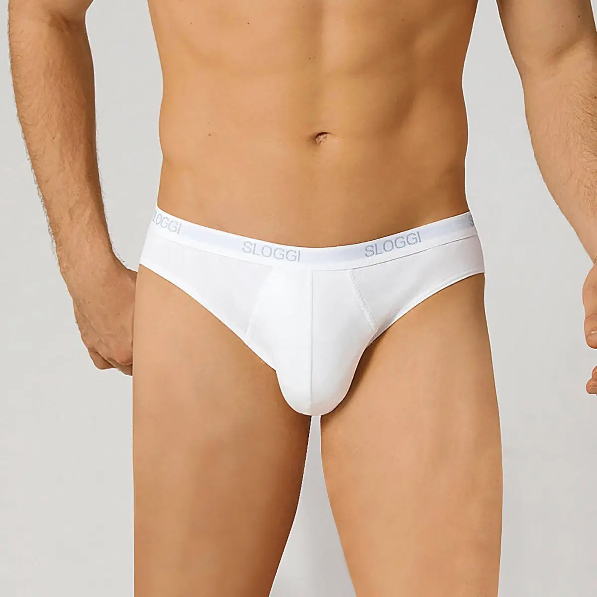 Sada 3 slipů mini Sloggi® Basic bílá