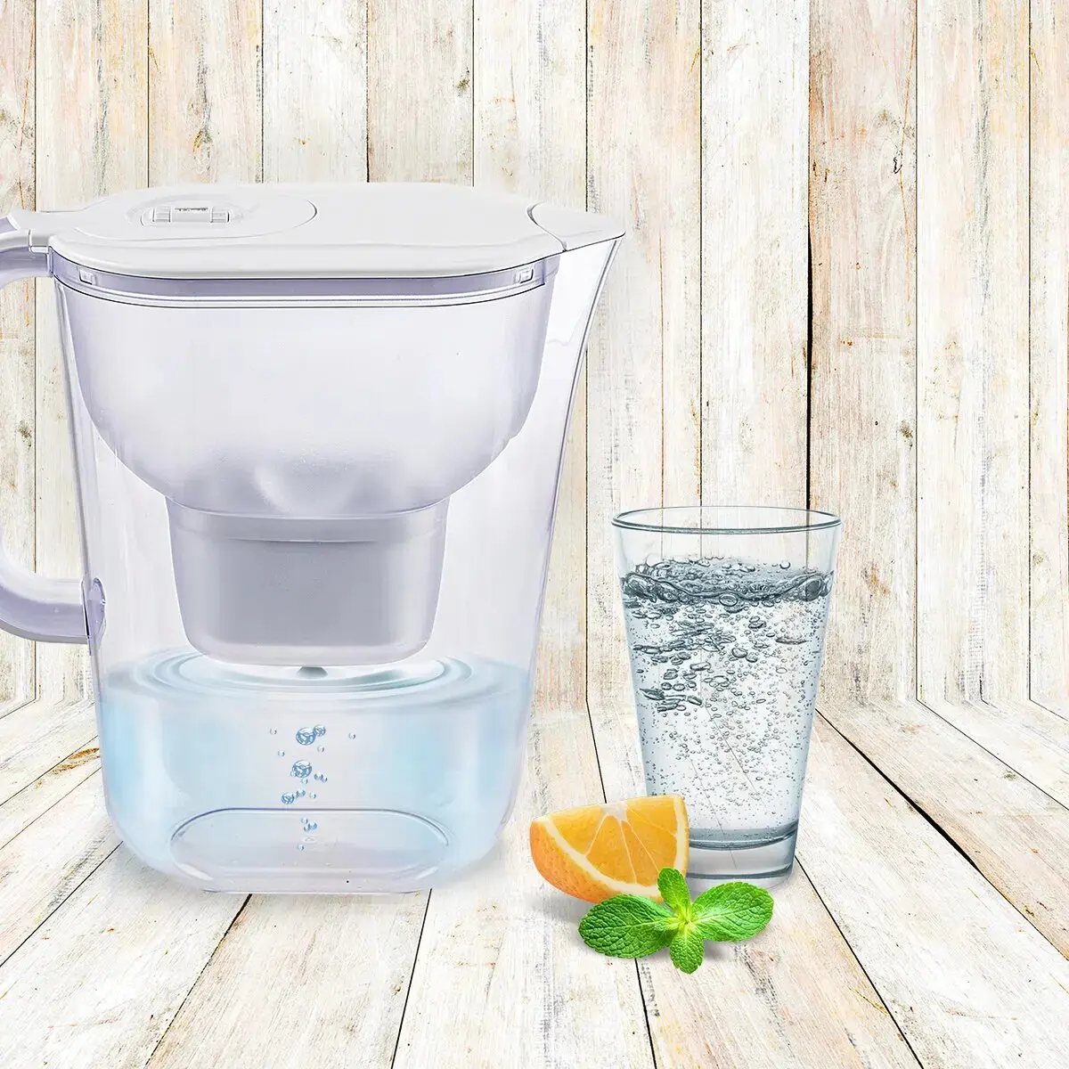 Konvice filtrační ORION Carbo 3l White