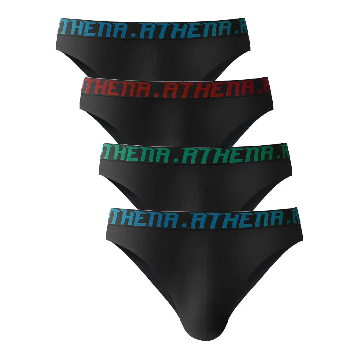 Sada 4 slipů My Petit Prix Athena® černá