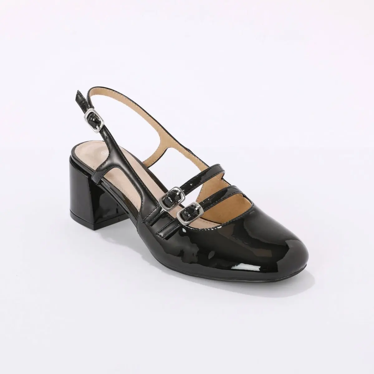 Slingback polobotky