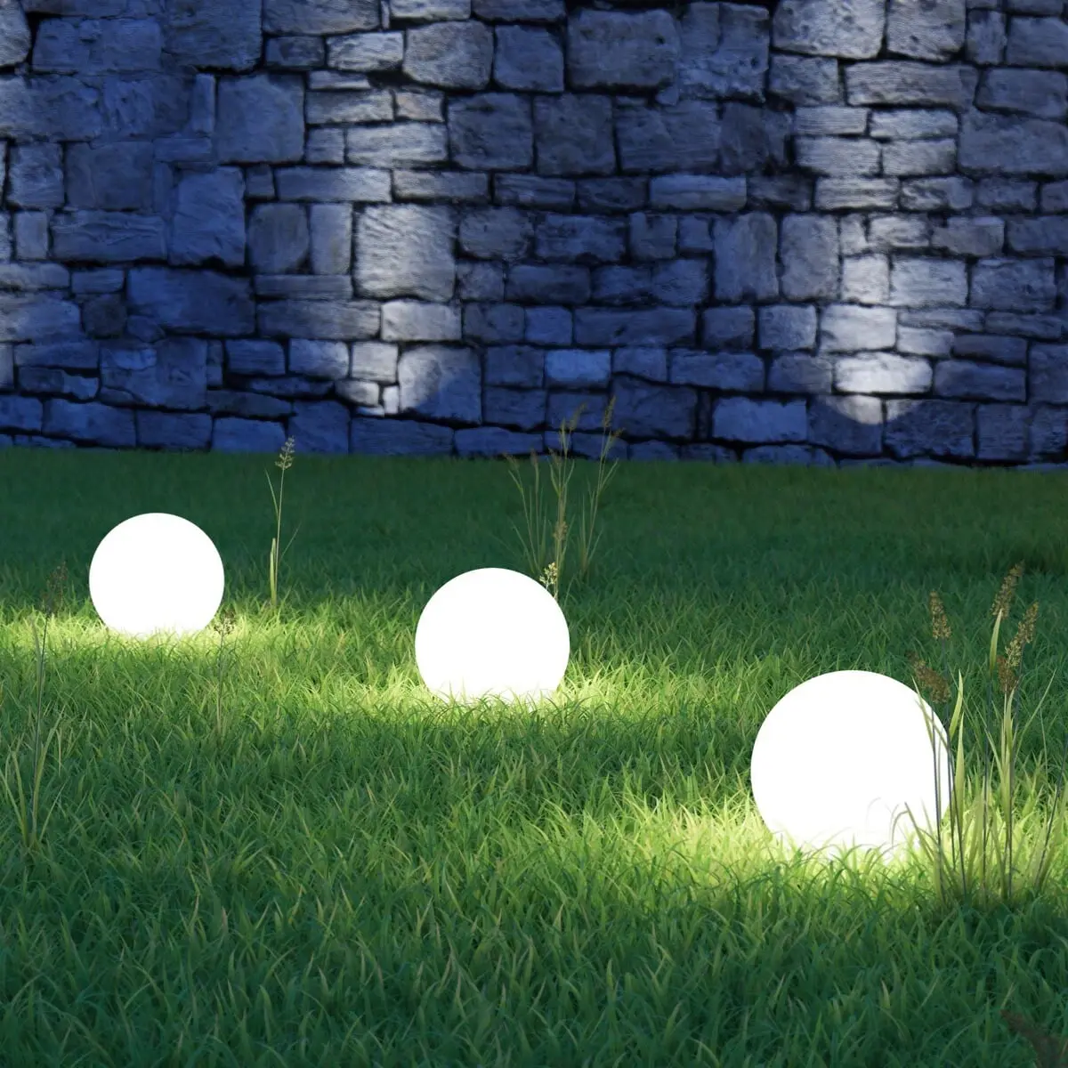 LED Solární Koule