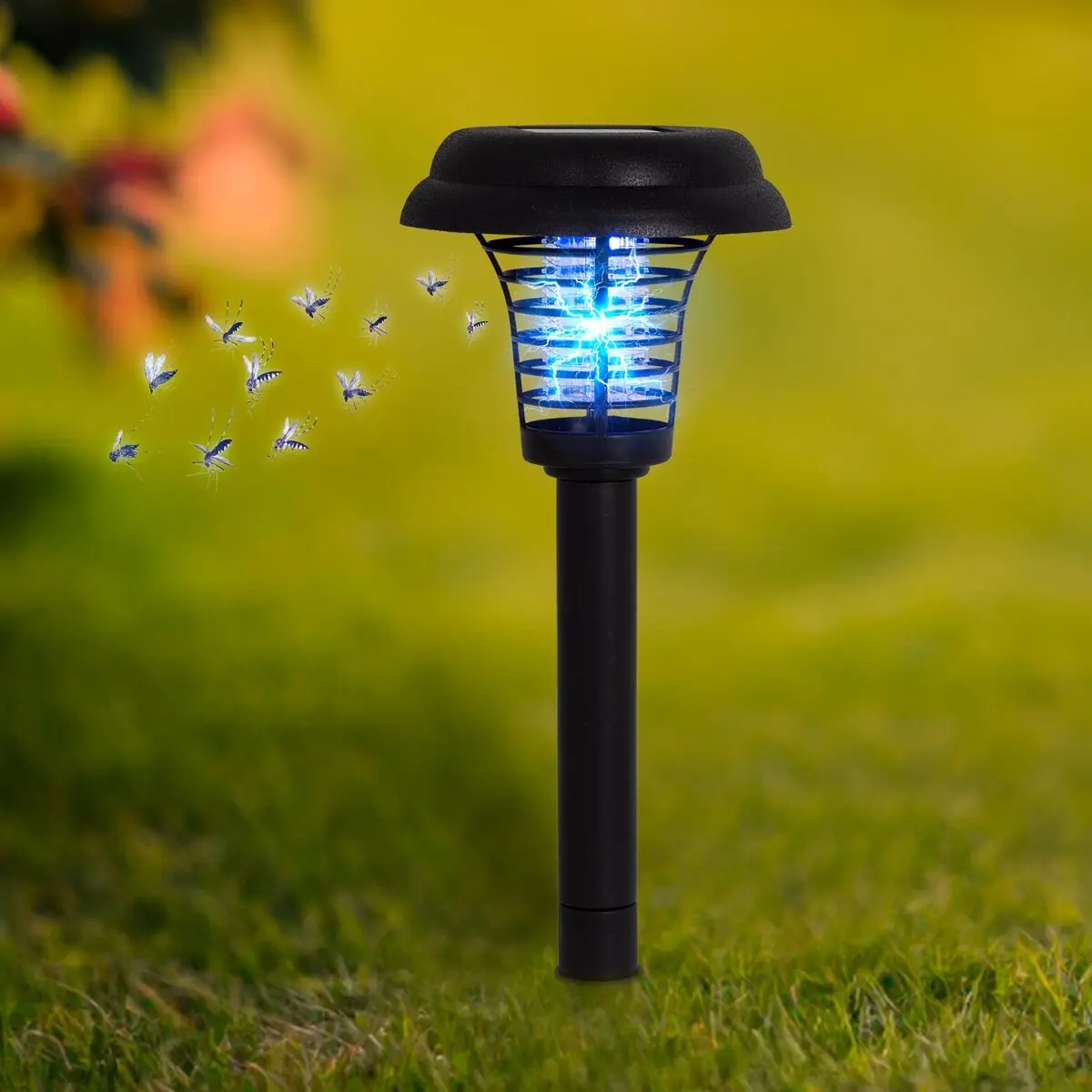 LED Solární lapač hmyzu