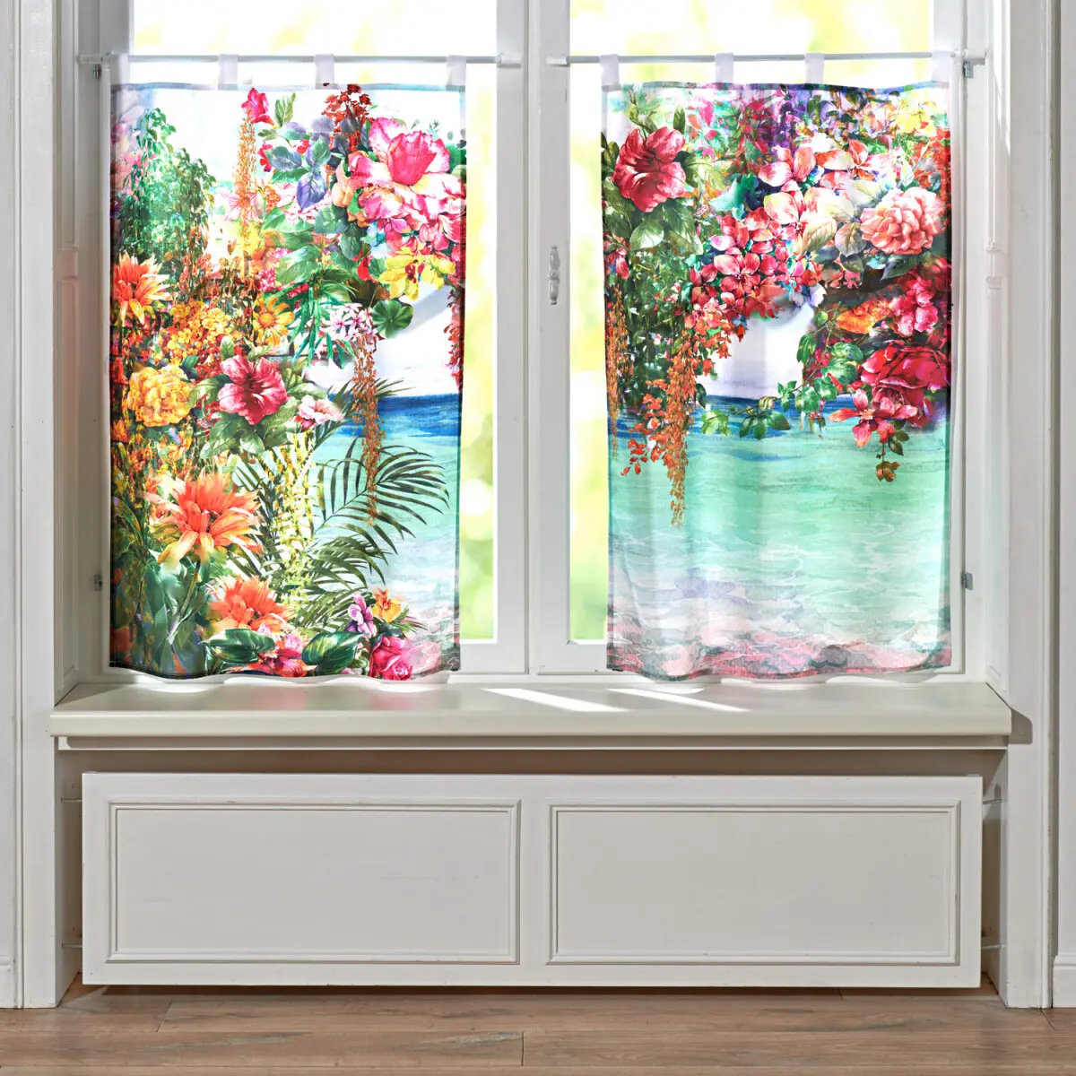 2 záclony Tropic