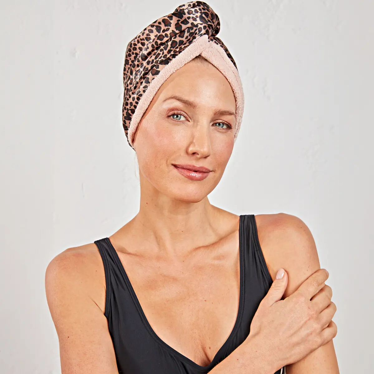 Turban pro rychlé vysoušení vlasů