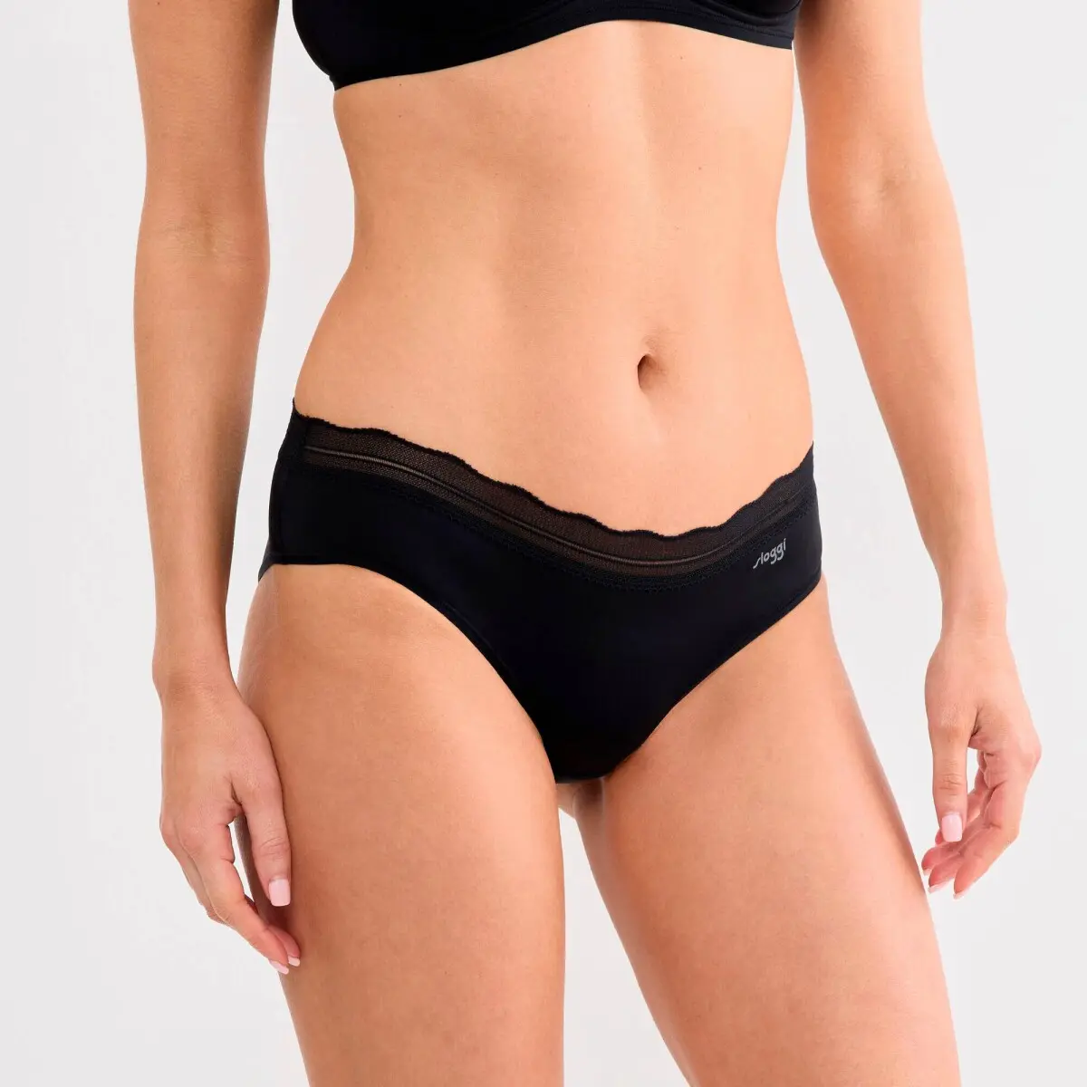 Sada 2 kalhotek hipster Go Blush Sloggi® černá XL