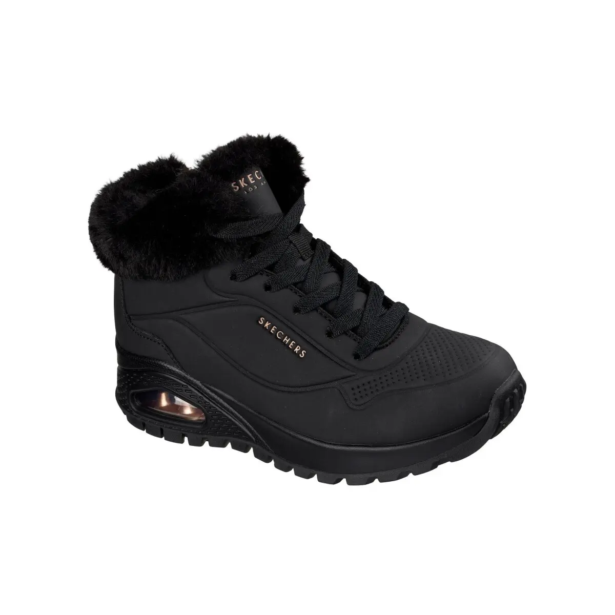 Kotníkové boty Street™ UNO Rugged Skechers® černá