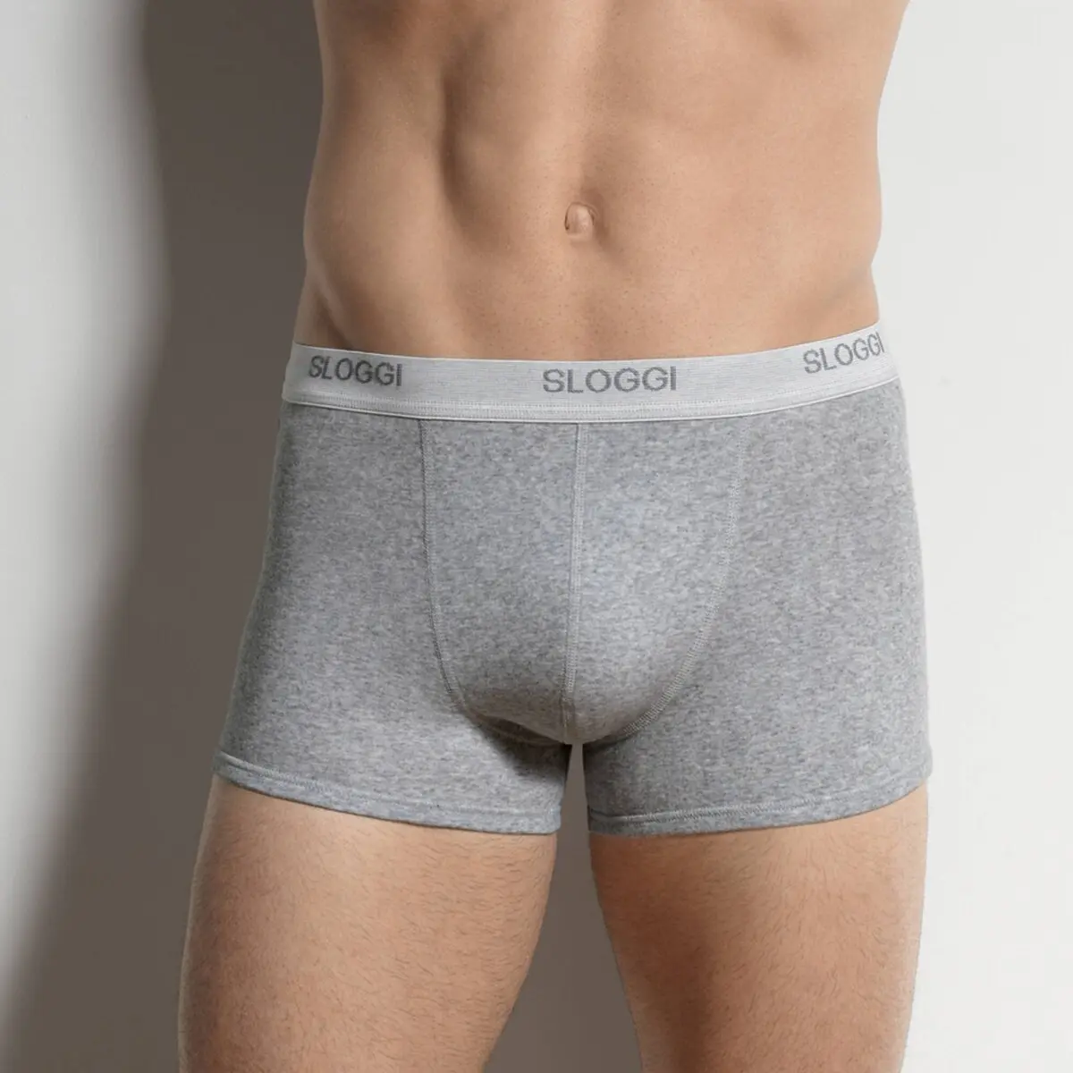 Boxerky Basic Freefit X-Move Sloggi® šedý melír