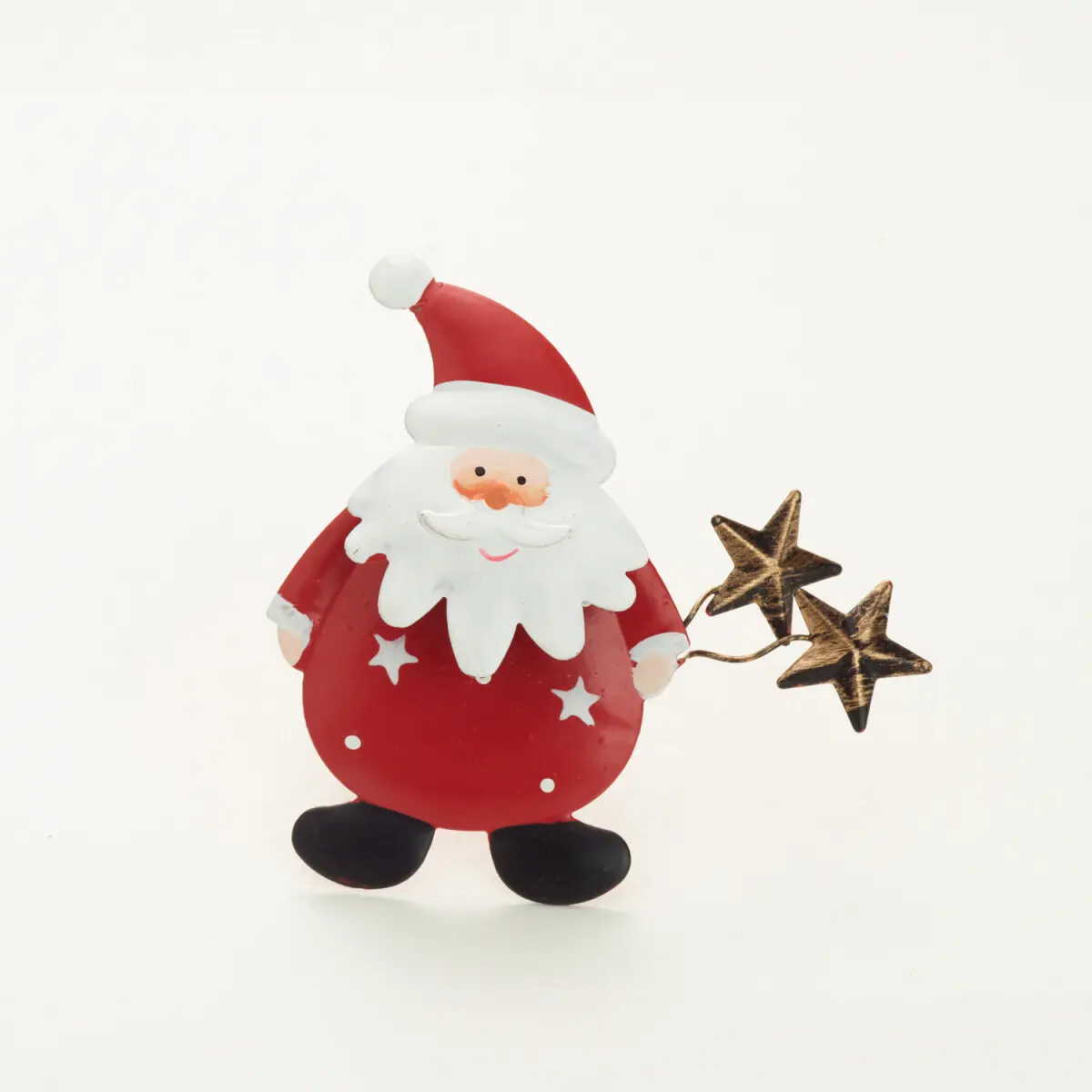 Dekorace na lahev Santa