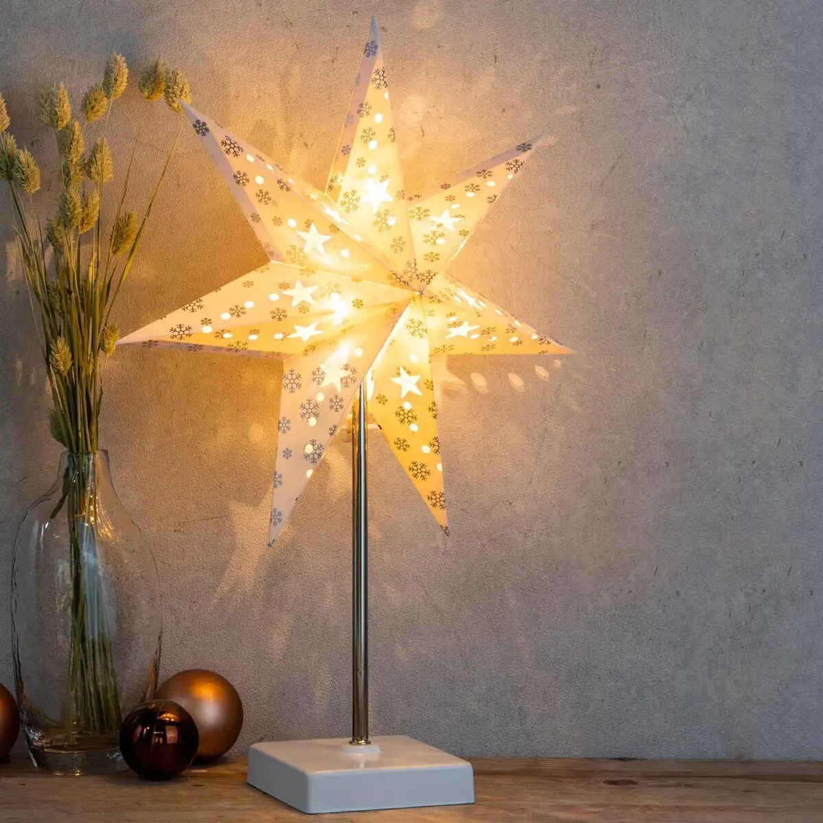 Papírová lampa Hvězda