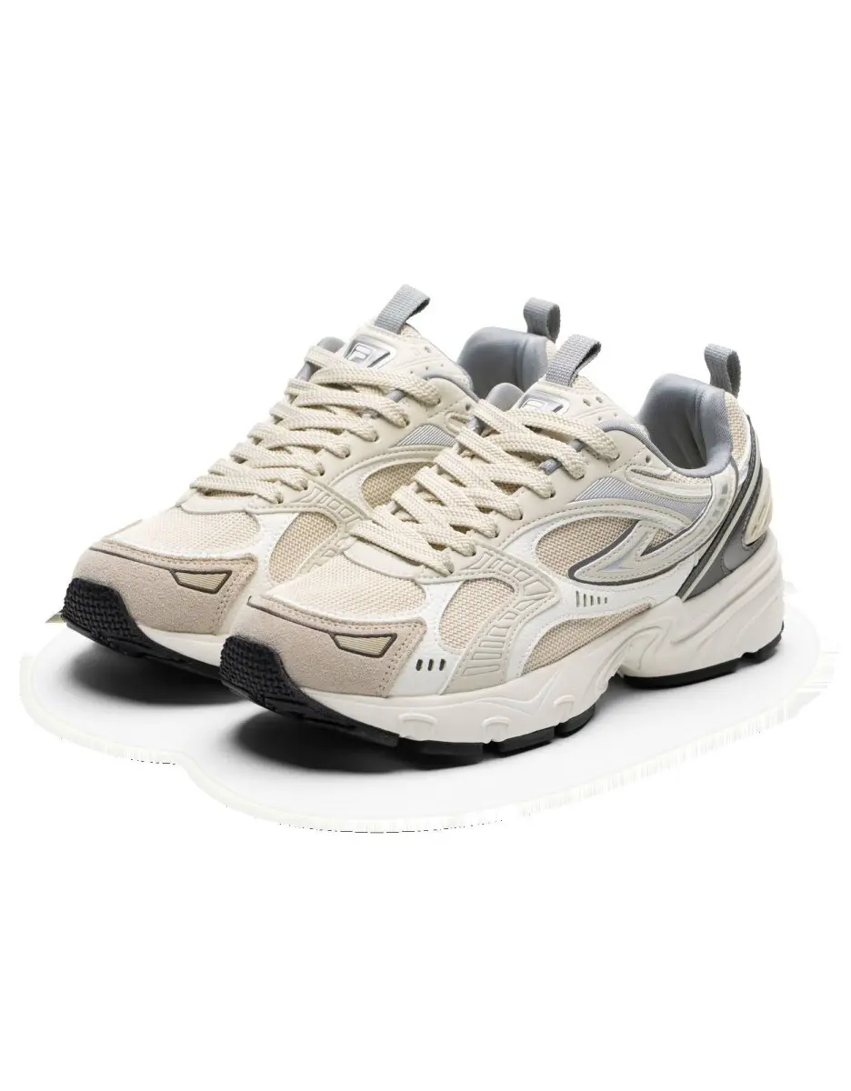 Tenisky TACTRON FILA® se stříbrnými vsadkami béžová