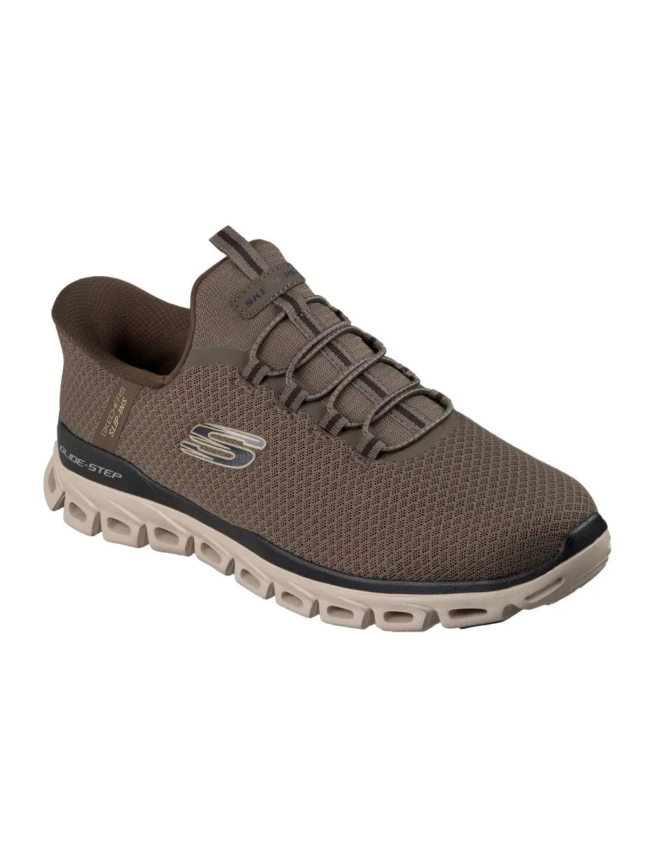 Tenisky GLIDE STEP NOXUS Skechers® hnědošedá