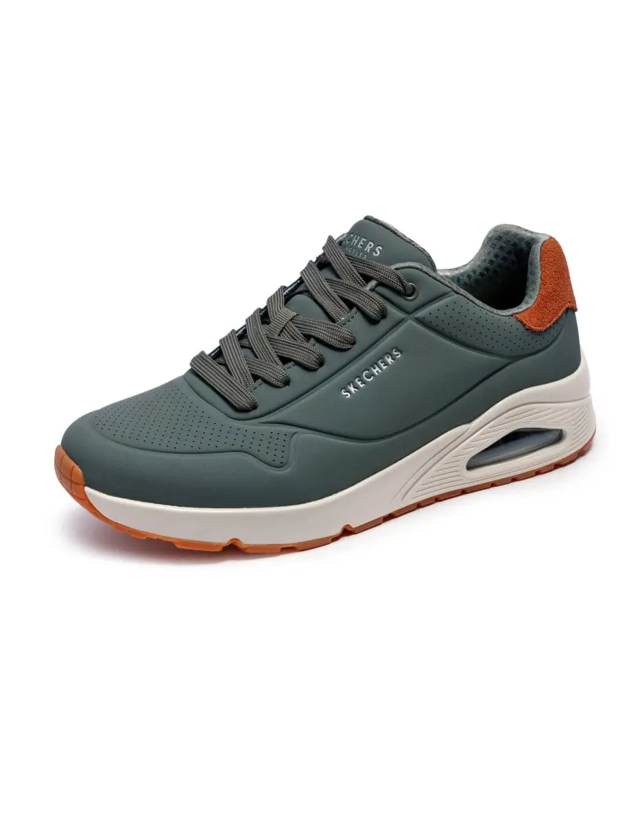 Pánské tenisky Street™ Uno - Suited On Air Skechers® olivová