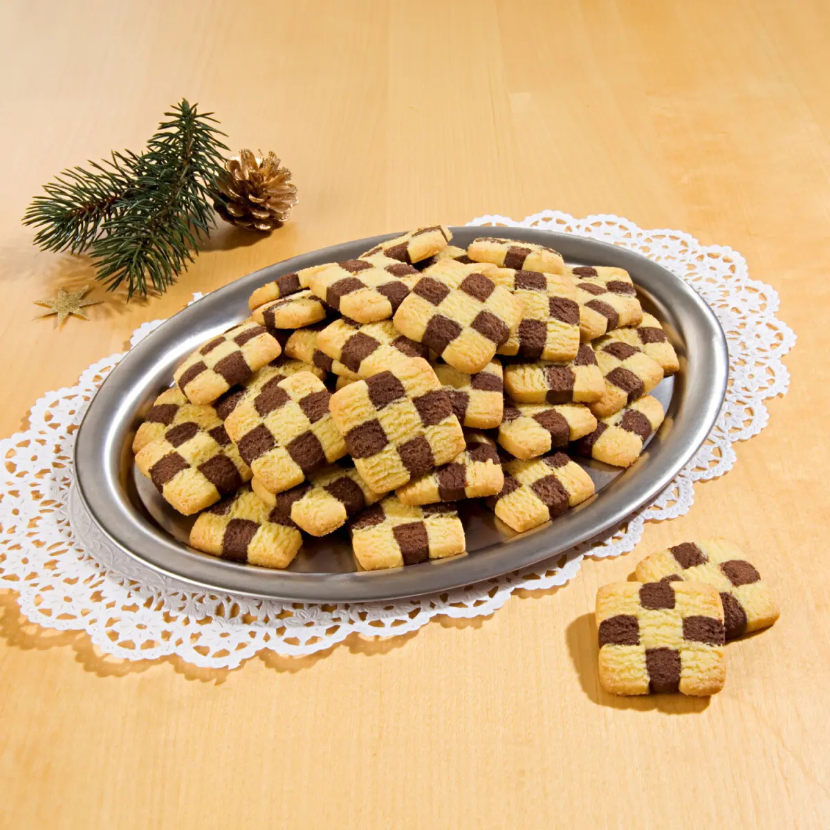 Sušenky Šachovnice