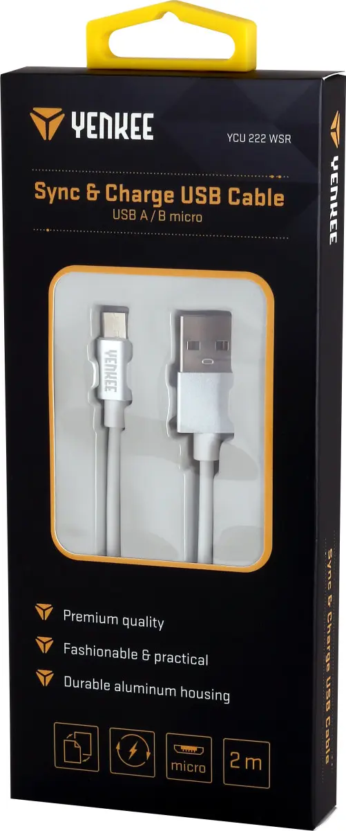 Synchronizační a nabíjecí kabel USB 2 m
