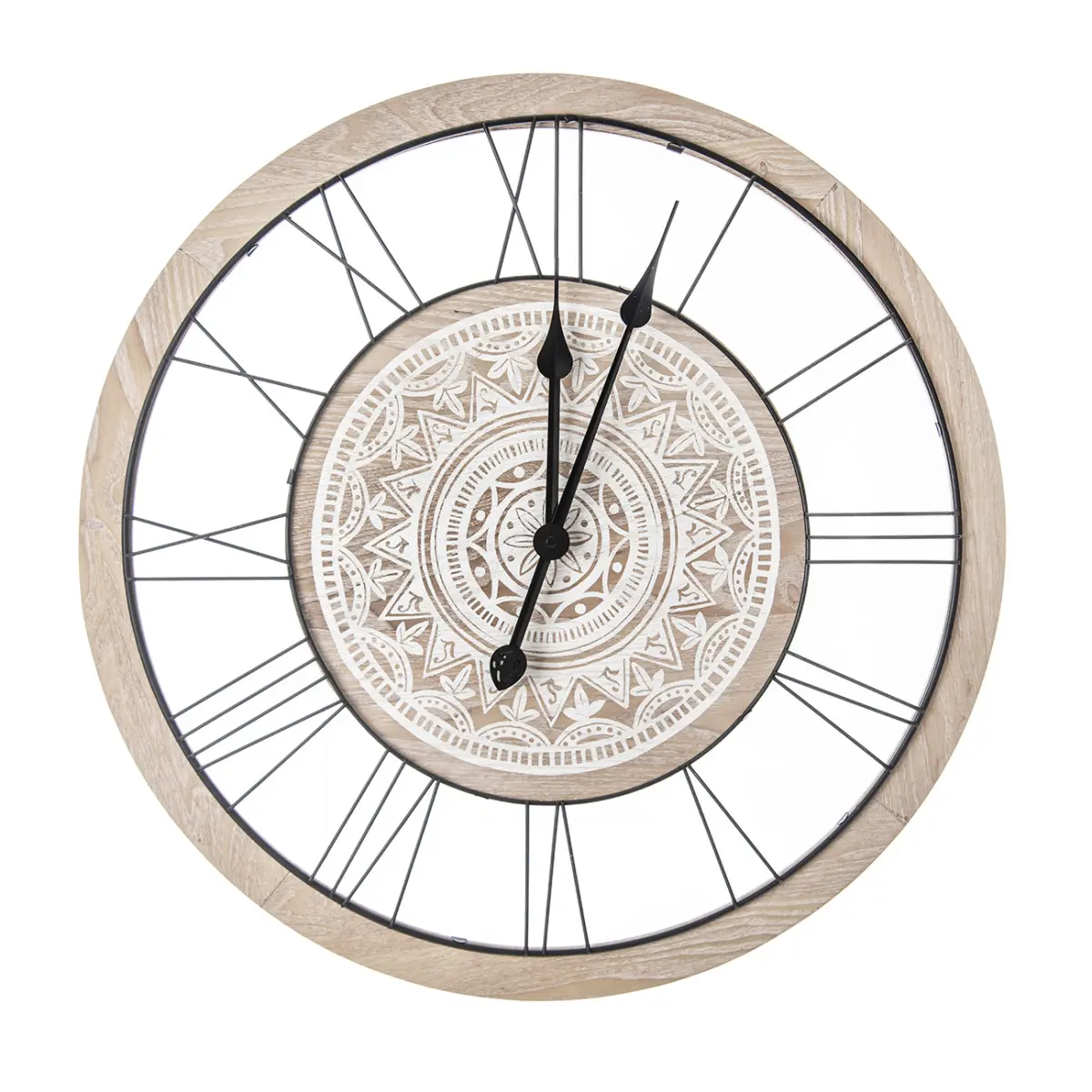 Nástěnné hodiny Mandala