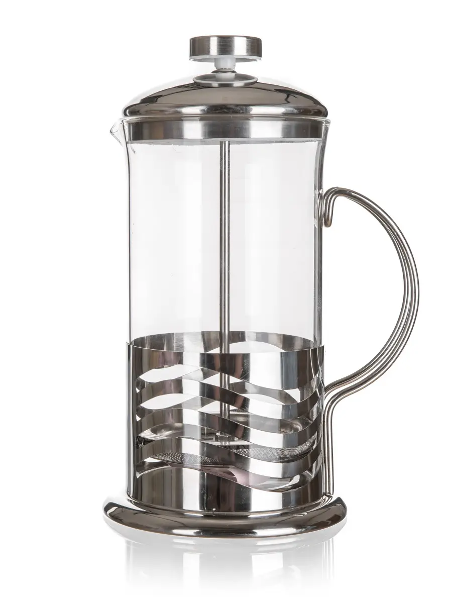Banquet Konvice s filtračním pístem WAVE - skleněná, 600 ml