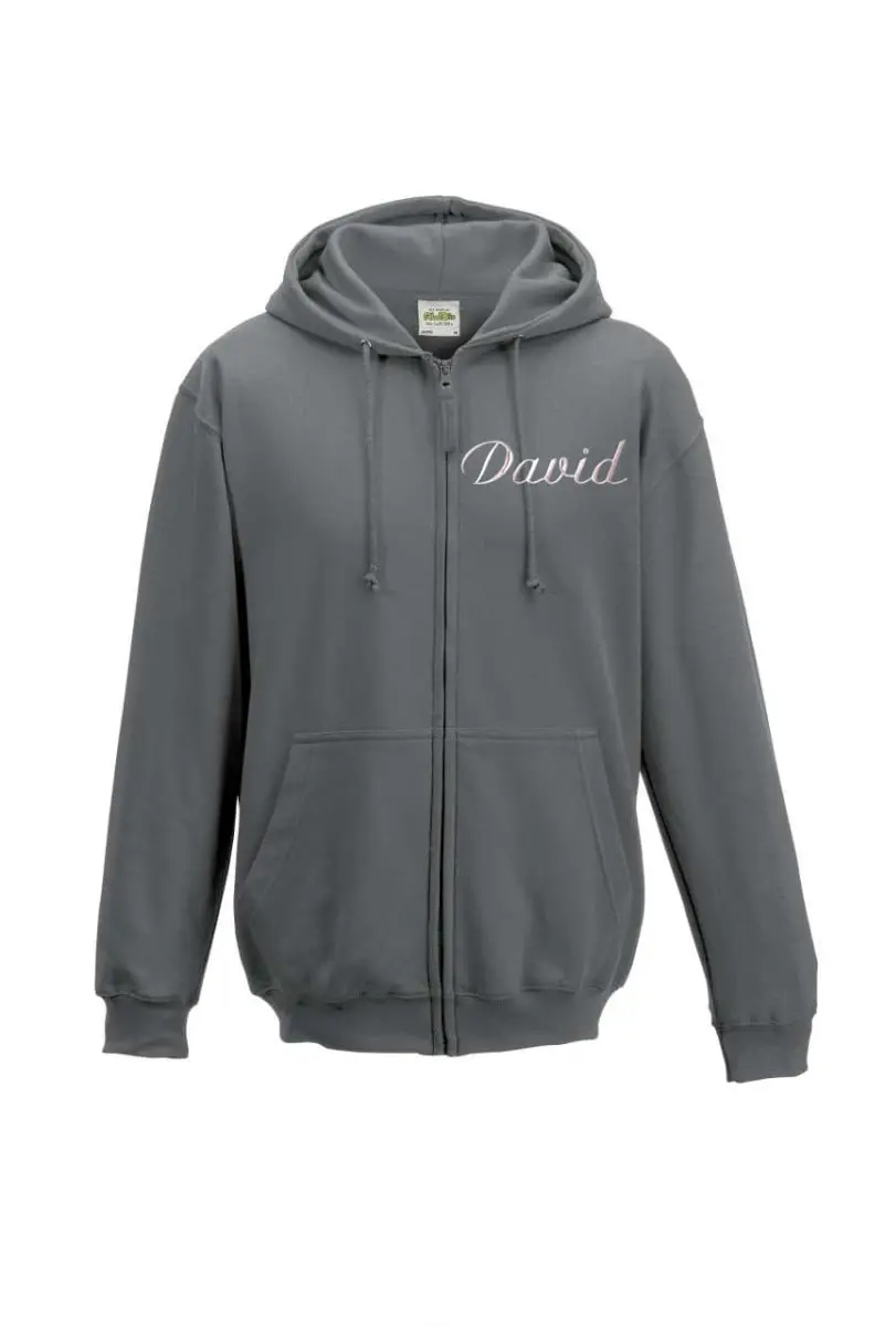 Pánská mikina na zip s kapucí personalizovaná