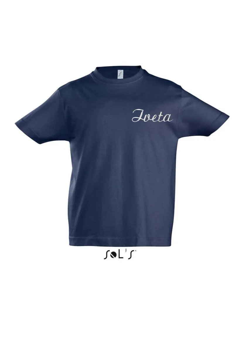 Dětské bavlněné tričko personalizované