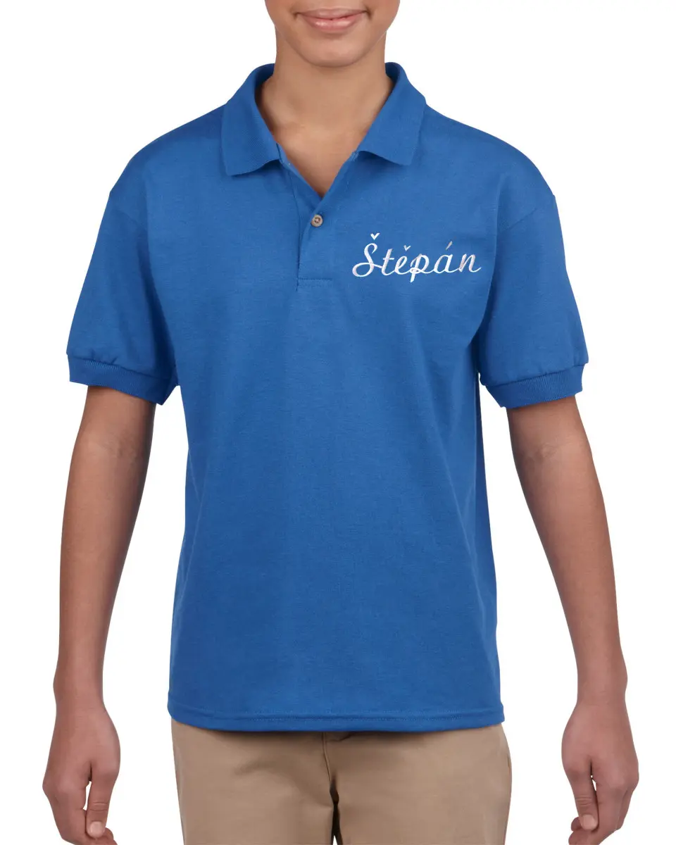 Dětské polo tričko personalizované