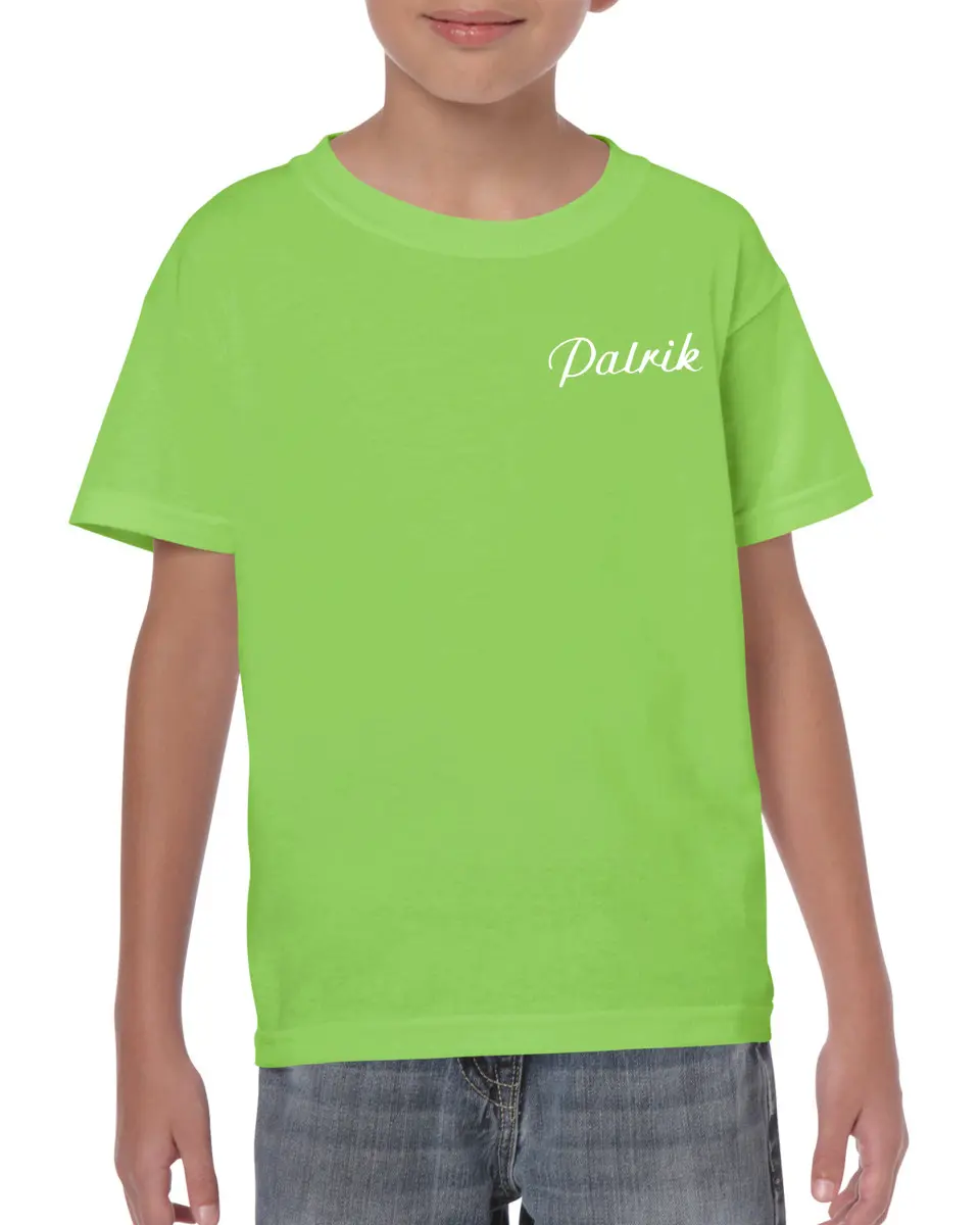 Dětské bavlněné tričko personalizované
