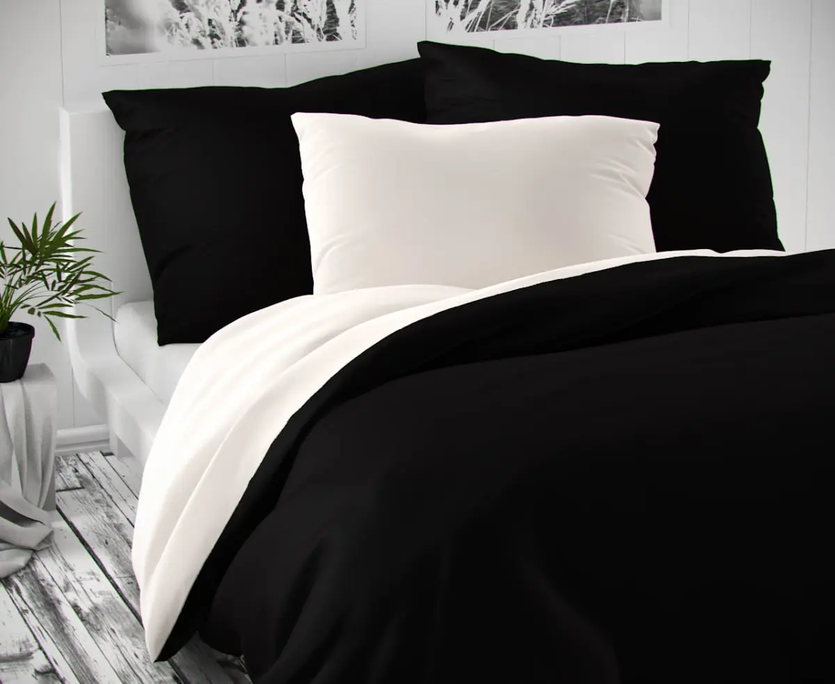 Kvalitex Povlak na polštář saténový LUXURY COLLECTION černý Varianta: 40x40cm