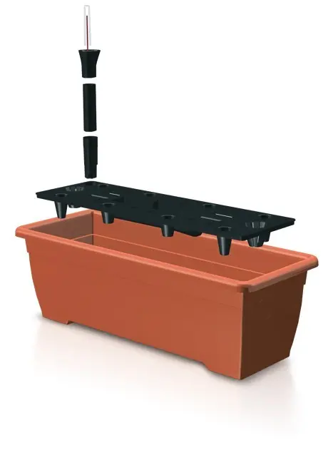 Truhlík se zavlažovacím systémem BALCONY CAN 50 cm