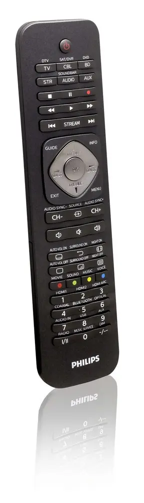 Univerzální ovladač na televizi 6 v 1 Philips SRP5016