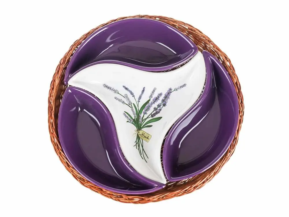 Servírovací sada LAVENDER 4 díly