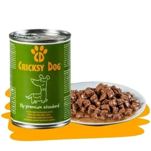 Ely mokré krmivo pro psy s jehněčím a hovězími játry – 415 g - 12ks balení