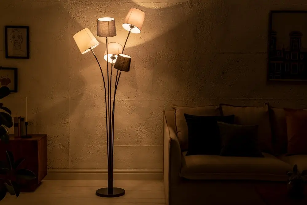 Stojací lampa LANSING Dekorhome