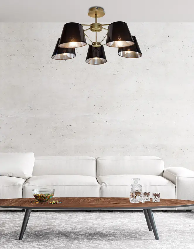 Stropní lampa Cortez E14 Patina