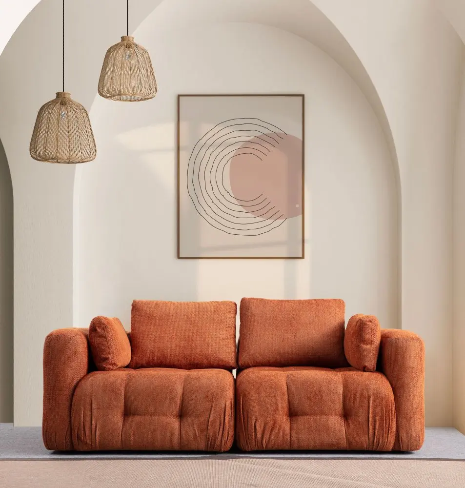 Dvoumístná pohovka Amaris 2 Seater - Orange