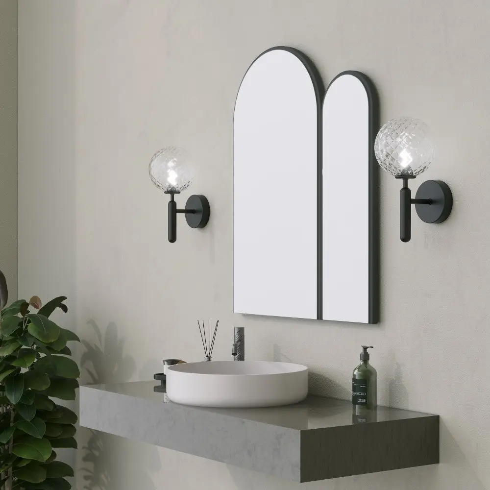 Dekorativní zrcadlo Classe Mirror - Black