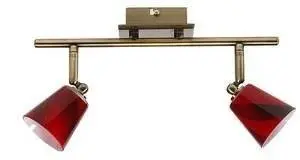 Stropní lampa Murano 2X40W G9 patina