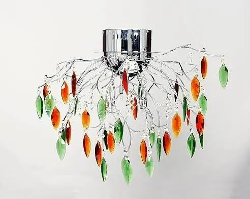 Závěsná stropní lampa 8x20W G4 chrom Akant