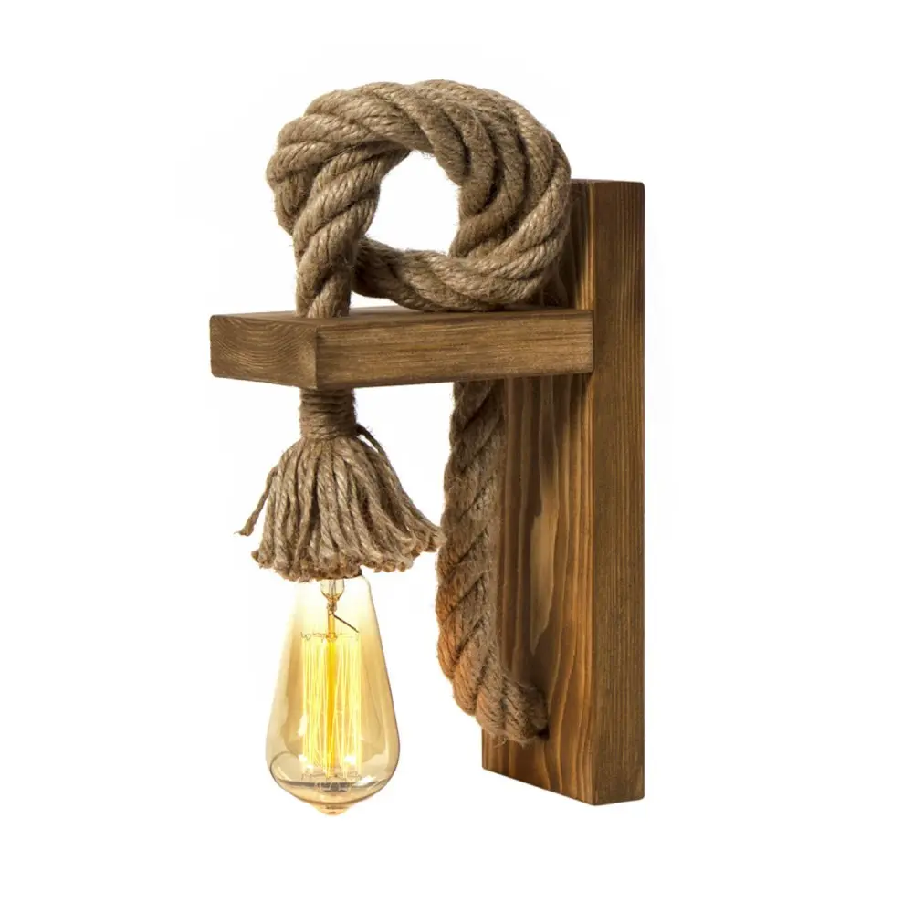 Opviq Nástěnná lampa Ahsap II jedle
