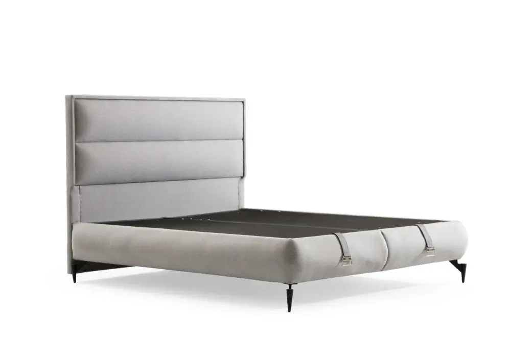 Rám jednolůžkové postele s čelem Fresh 90 x 190 - Grey