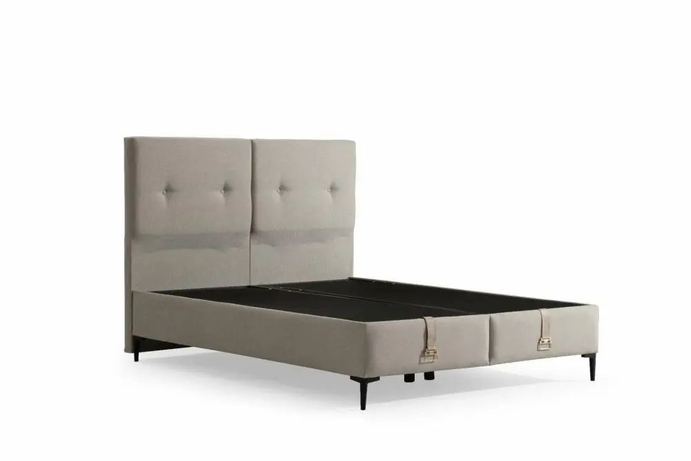 Rám dvoulůžkové postele s čelem Bade 120 x 200 - Beige