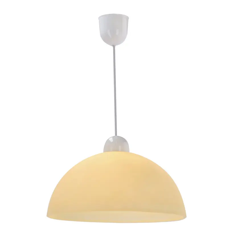 Závěsná lampa Vanilia 22 1x60W E27 krémové stínidlo
