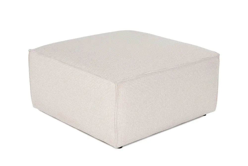 Puf Lora Pouffe - White