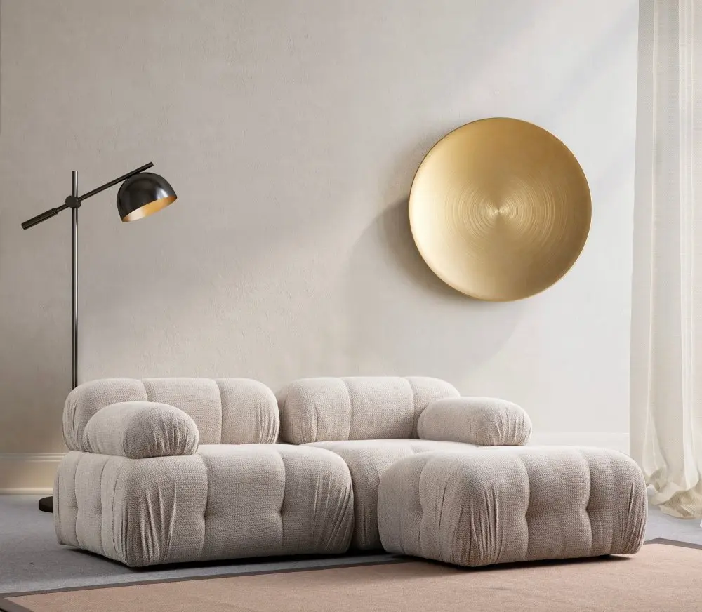Rohová sedací souprava Petite 2 - Cream