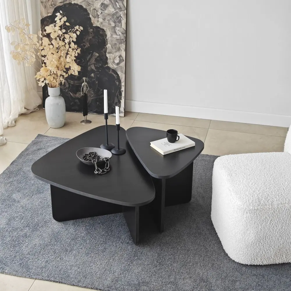 Sada konferenčních stolků Ballare Set - Black
