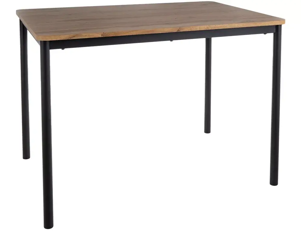 Signal Jídelní stůl City 110 cm dub artisan/černý