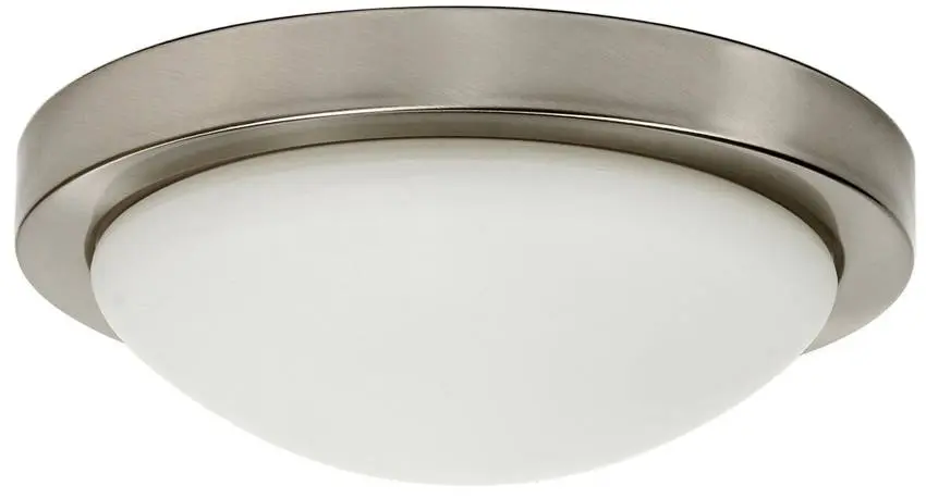 Stropní lampa Roda E27, niklová