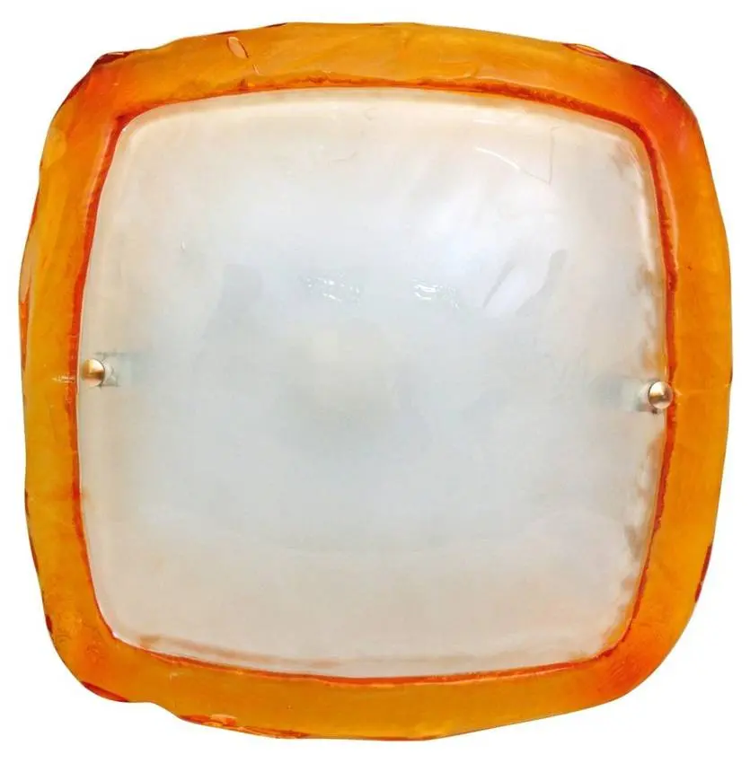BORGO Stropní lampa 30 oranžová 1X60W E27 AKCE