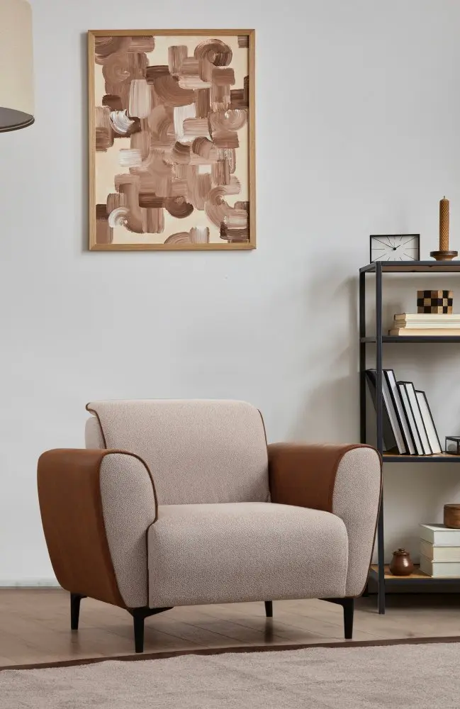 Křeslo / Jednomístná pohovka Aren - Beige