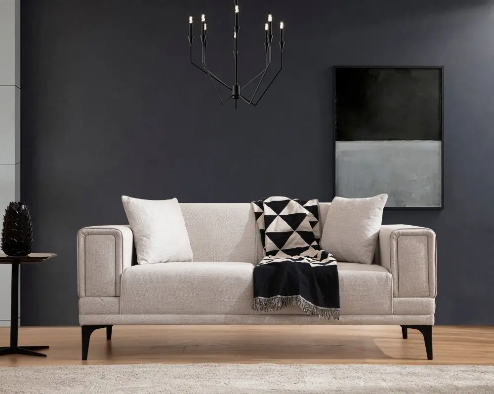 Hanah Home Dvoumístná pohovka Horizon 170 cm ecru